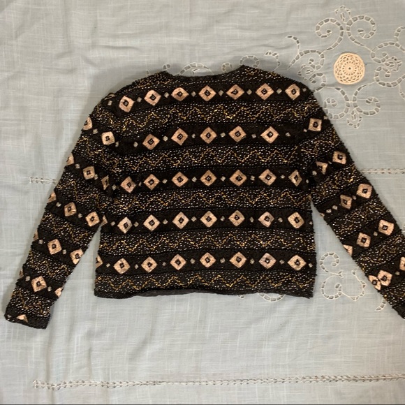 Papell Boutique Evening beaded silk jacket - Picture 10 of 10